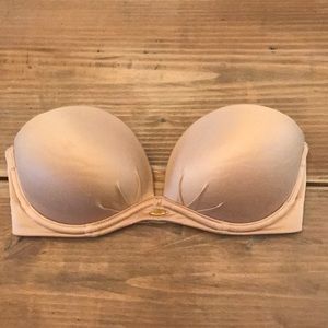 Victoria’s Secret strapless push-up bra 34A